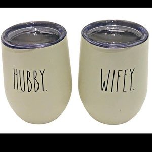 Rae Dunn wine Tumbler Set